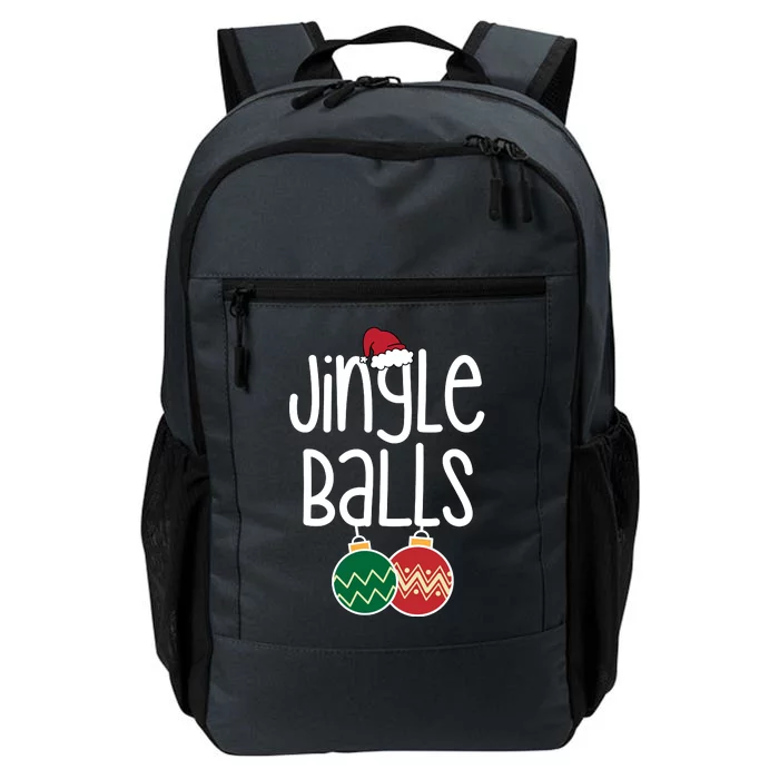 Jingle Balls Festive Christmas Holiday Daily Commute Backpack