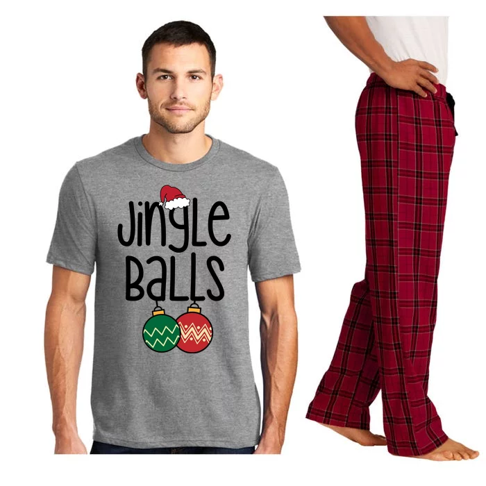 Jingle Balls Festive Christmas Holiday Pajama Set