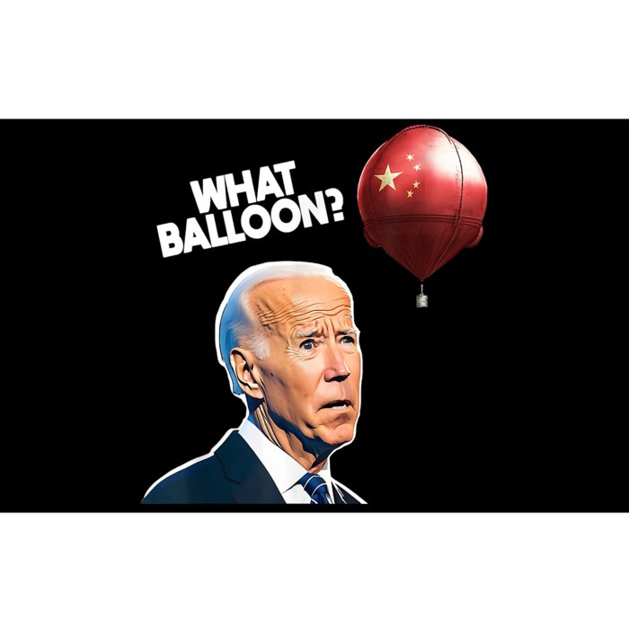 Joe Biden Funny Chinese Spy Balloon What Balloon Bumper Sticker