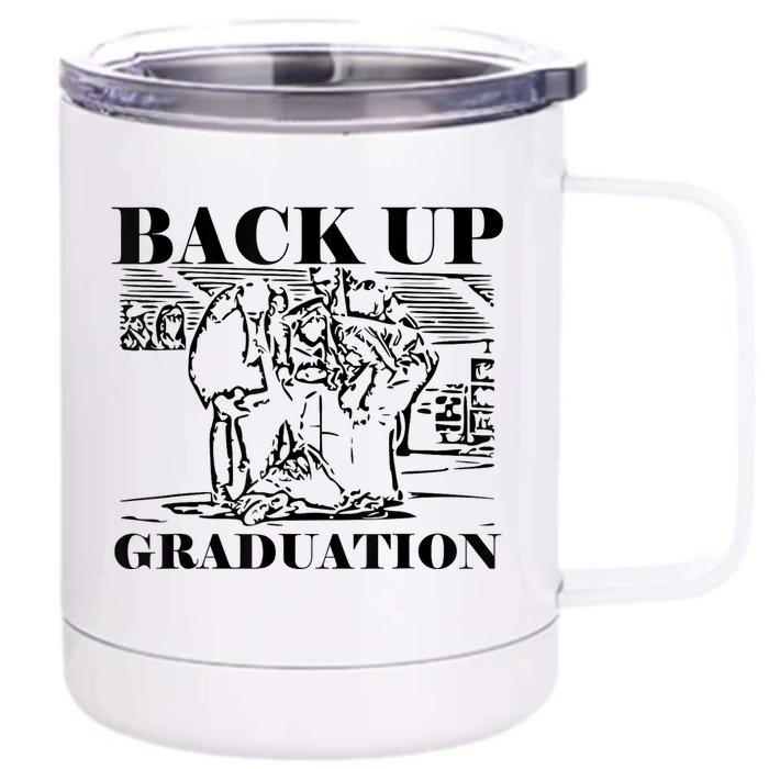 Joe Biden Falls On Stage Graduation Ceremony Front & Back 12oz Stainless Steel Tumbler Cup