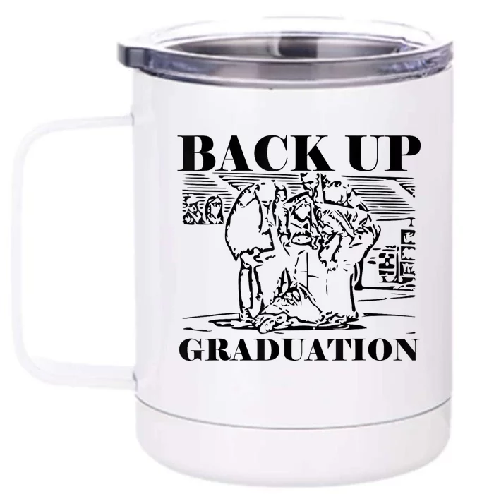 Joe Biden Falls On Stage Graduation Ceremony Front & Back 12oz Stainless Steel Tumbler Cup