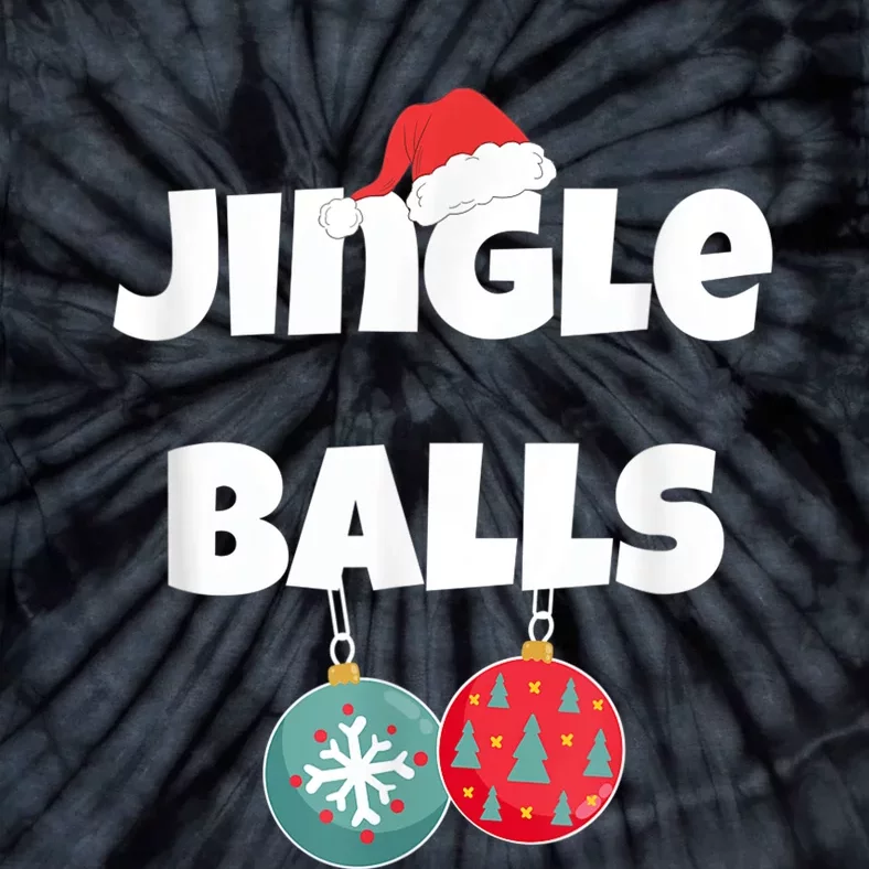 Jingle Balls Funny Matching Couple Chestnuts Tie-Dye T-Shirt