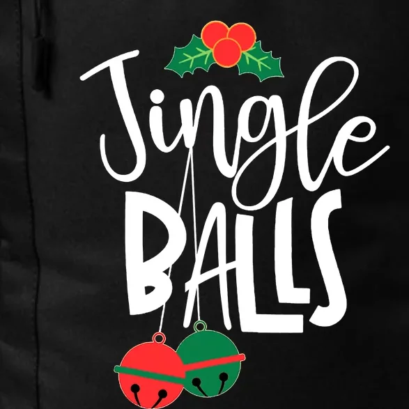 Jingle Balls Funny Couple Matching Christmas Pjs Daily Commute Backpack