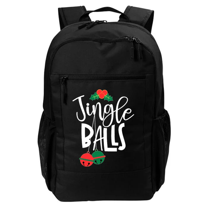 Jingle Balls Funny Couple Matching Christmas Pjs Daily Commute Backpack