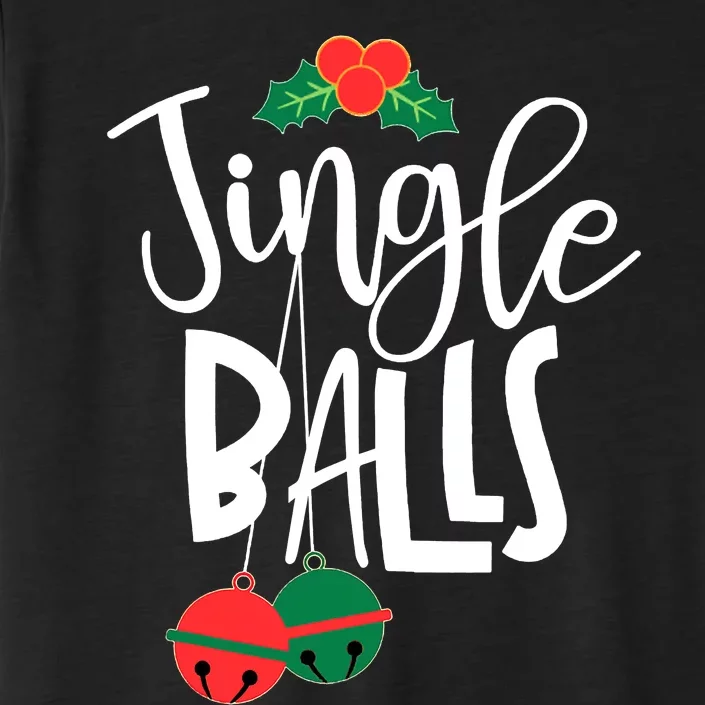 Jingle Balls Funny Couple Matching Christmas Pjs ChromaSoft Performance T-Shirt