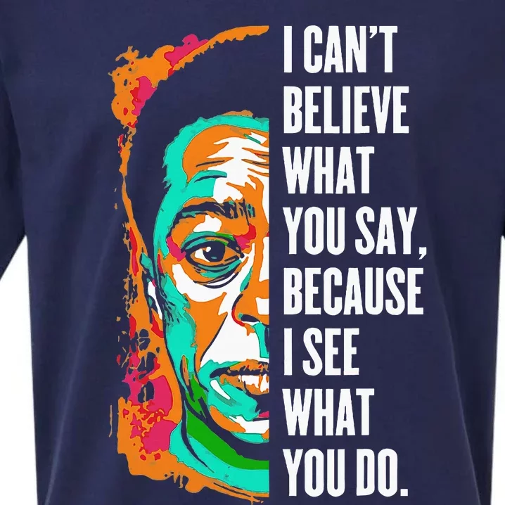 James Baldwin Graffiti Art Juneteenth Sueded Cloud Jersey T-Shirt