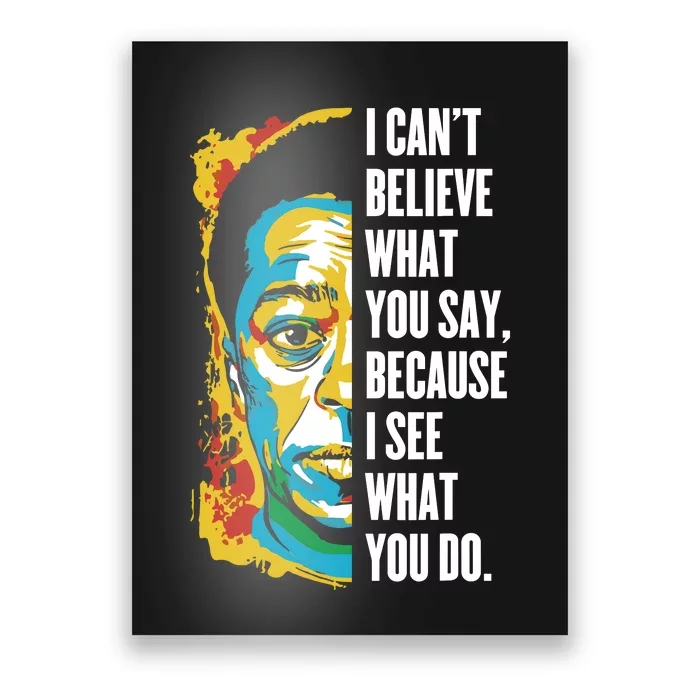 James Baldwin Graffiti Art Juneteenth Black History Month Poster