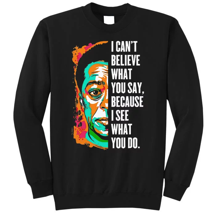 James Baldwin Graffiti Art Juneteenth Black History Month Sweatshirt