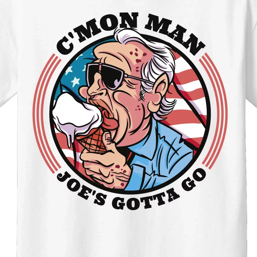 Joe Biden Gotta Go Ice Cream Kids T-Shirt