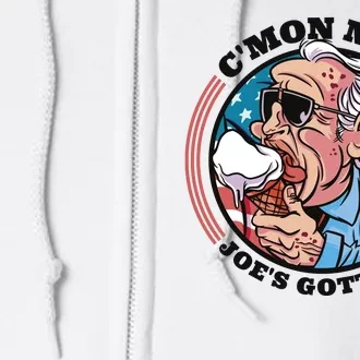 Joe Biden Gotta Go Ice Cream Full Zip Hoodie