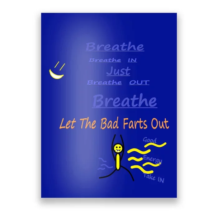 Just Breathe Gift Poster