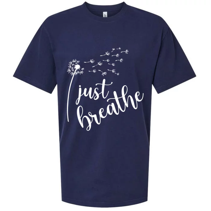 Just Breathe Gift Sueded Cloud Jersey T-Shirt