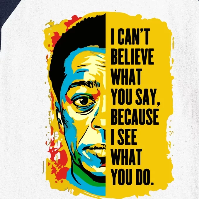 James Baldwin Graffiti Art Juneteenth Black History Month Baseball Sleeve Shirt