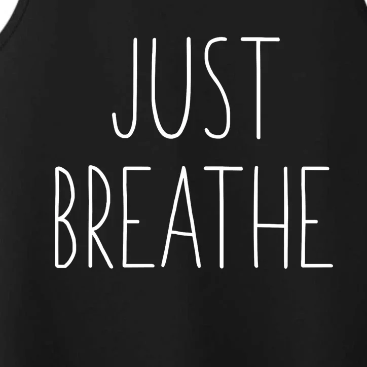 Just Breathe Gift Performance Tank