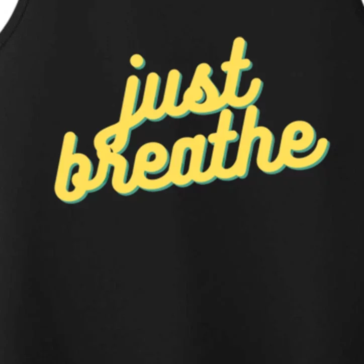 Just Breathe Gift Performance Tank