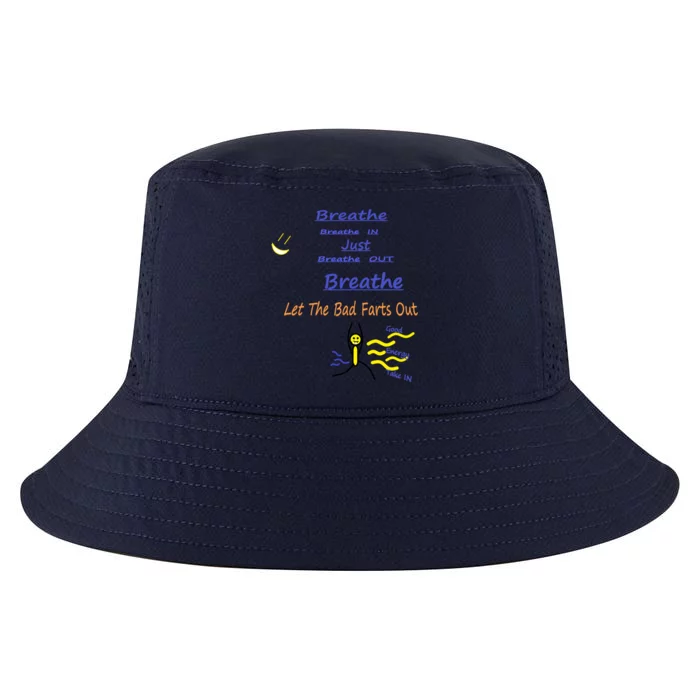 Just Breathe Gift Cool Comfort Performance Bucket Hat