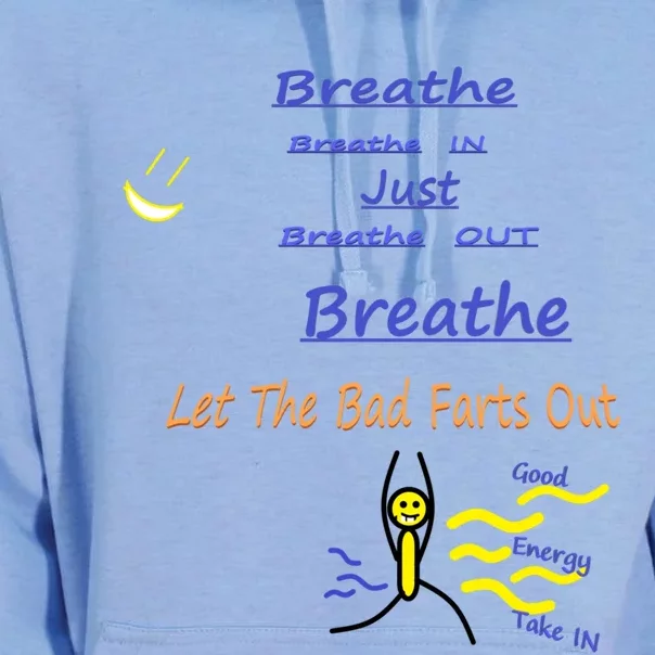 Just Breathe Gift Unisex Surf Hoodie