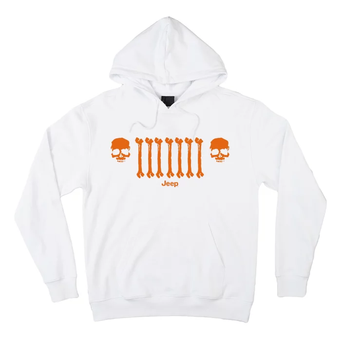 Jep Bone Grille Orange Hoodie