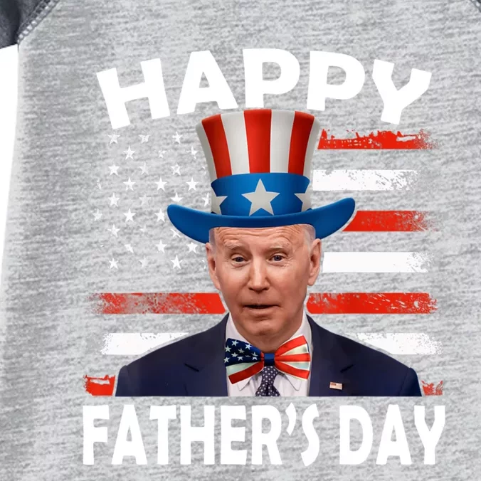 Joe Biden Happy Father's Day For Funny 4th Of July Infant Baby Jersey Bodysuit