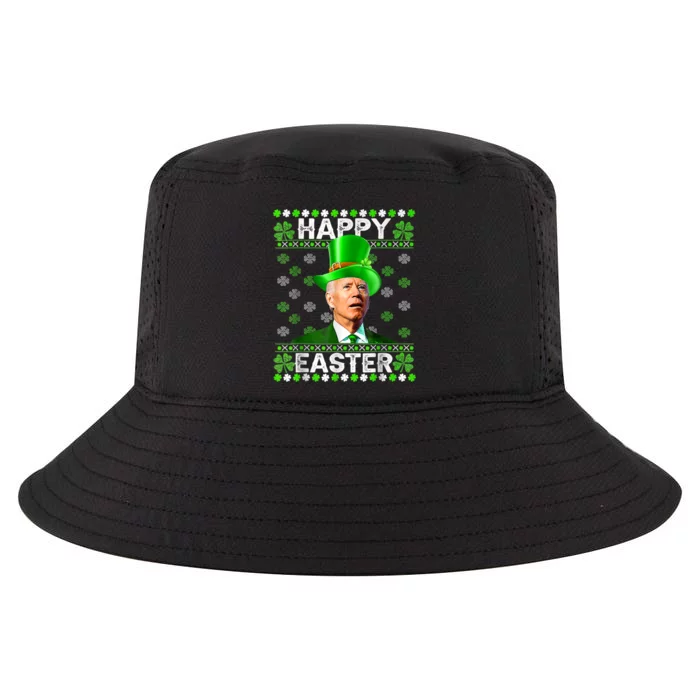 Joe Biden Happy Easter Confused Funny St Patrick's Day Cool Comfort Performance Bucket Hat