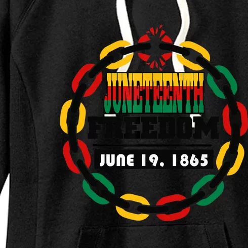 Juneteenth Black History Toddlers Boy Girl Women's Fleece Hoodie