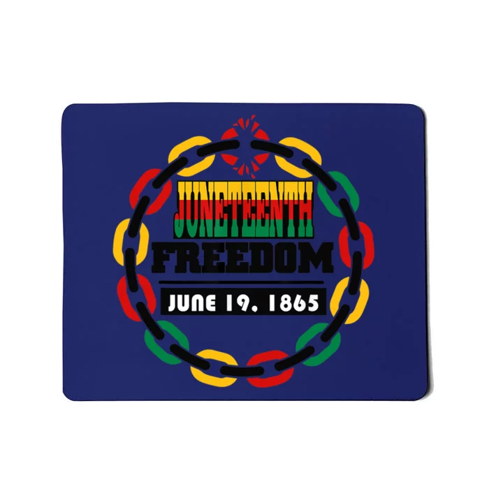 Juneteenth Black History Toddlers Boy Girl Mousepad