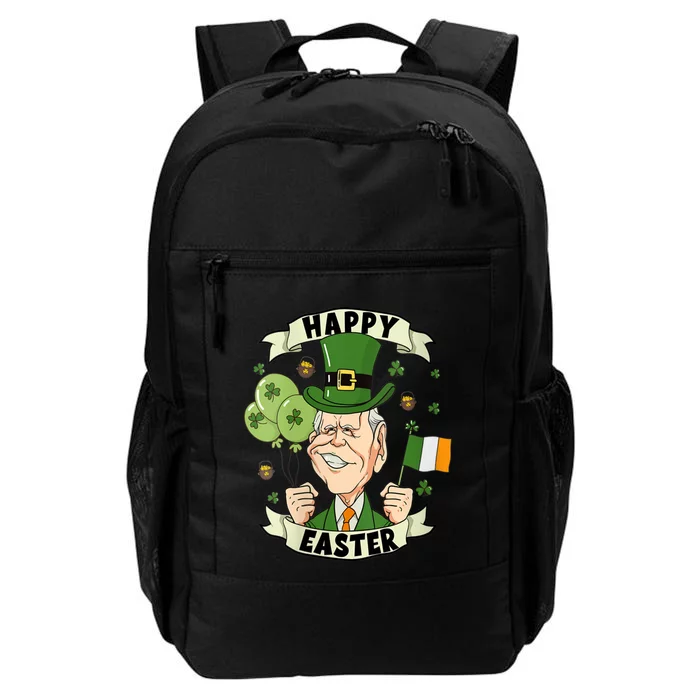 Joe Biden Happy Easter Confused Funny St Patrick's Day Daily Commute Backpack