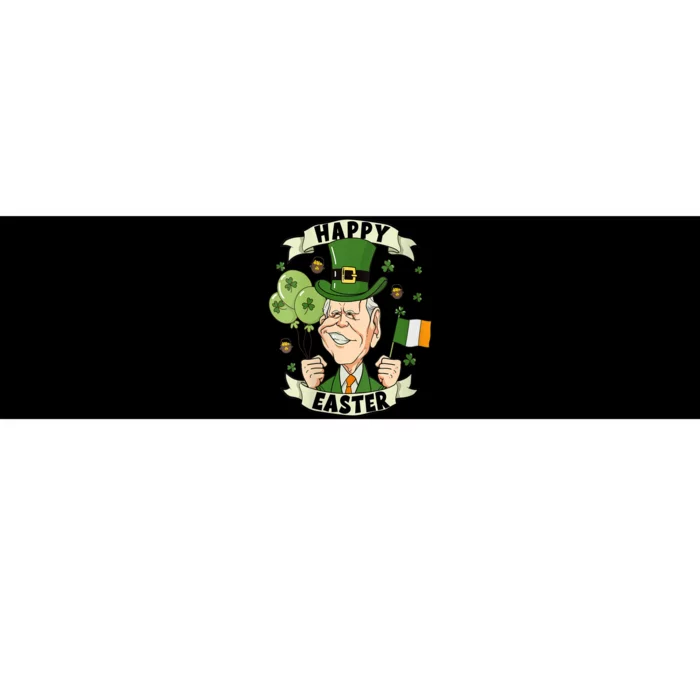 Joe Biden Happy Easter Confused Funny St Patrick's Day Bumper Sticker