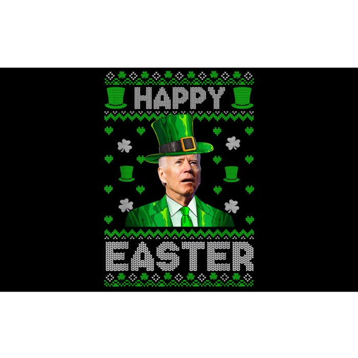 Joe Biden Happy Easter Confused Funny St Patrick's Day Bumper Sticker