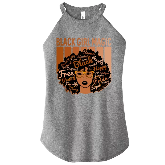 Juneteenth Black History Black Magic Costume Funny Gift Women’s Perfect Tri Rocker Tank