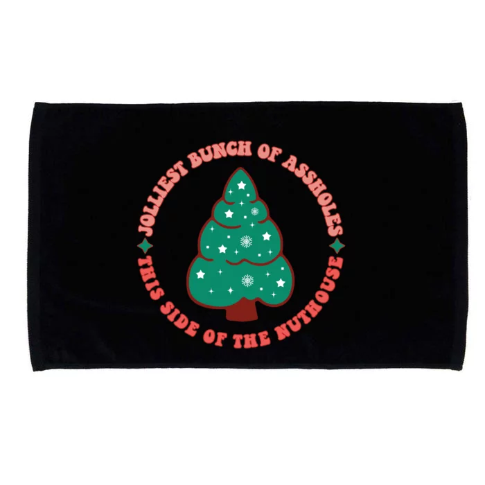 Jolliest Bunch Holiday Graphic Microfiber Hand Towel