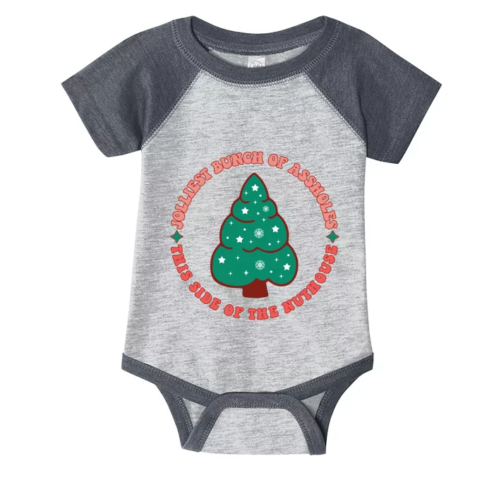 Jolliest Bunch Holiday Graphic Infant Baby Jersey Bodysuit