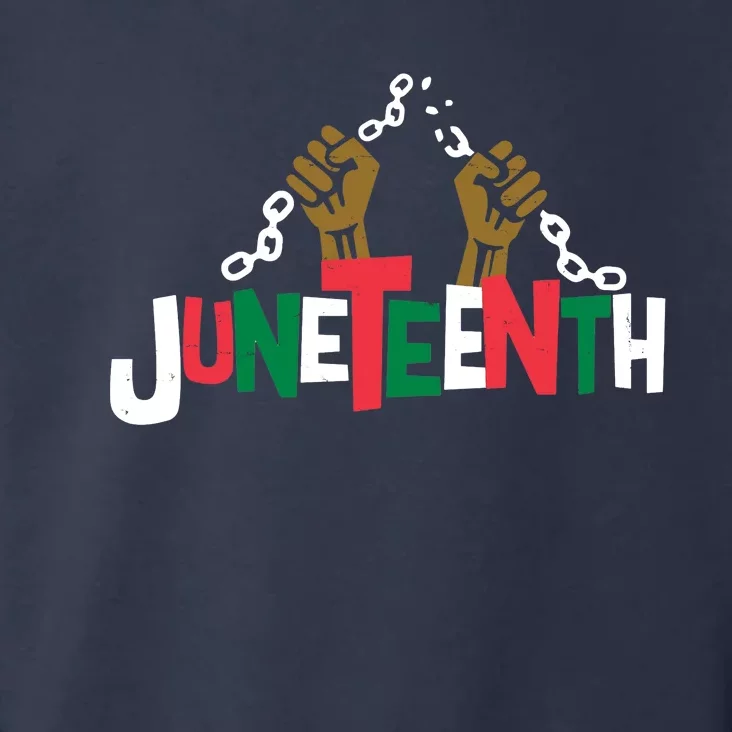 Juneteenth Black History Month Freedom Toddler Hoodie