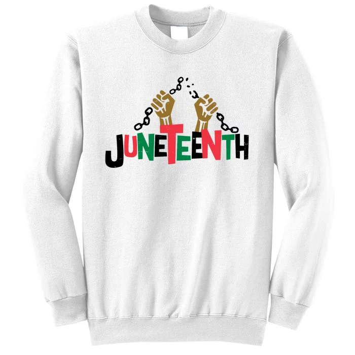 Juneteenth Black History Month Freedom Sweatshirt