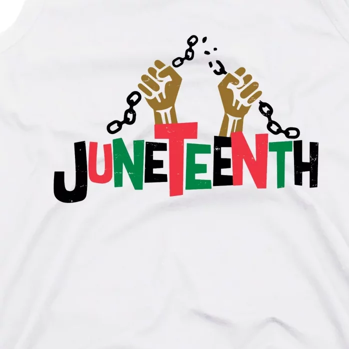 Juneteenth Black History Month Freedom Tank Top