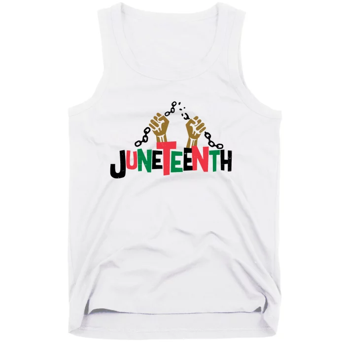 Juneteenth Black History Month Freedom Tank Top