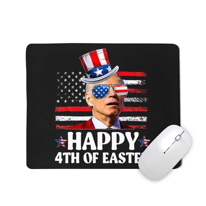 Joe Biden Happy 4th Of Easter Confused 4th Of July Mousepad