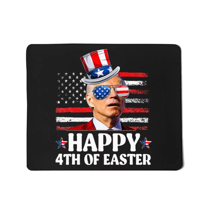 Joe Biden Happy 4th Of Easter Confused 4th Of July Mousepad