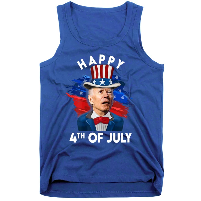 Joe Biden Happy Fourth Of July Gift Usa Flag Memorial Day Gift Tank Top