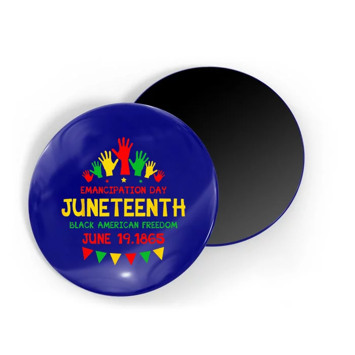 Juneteenth Black History Celebrating Black Freedom 1865 Gift Magnet