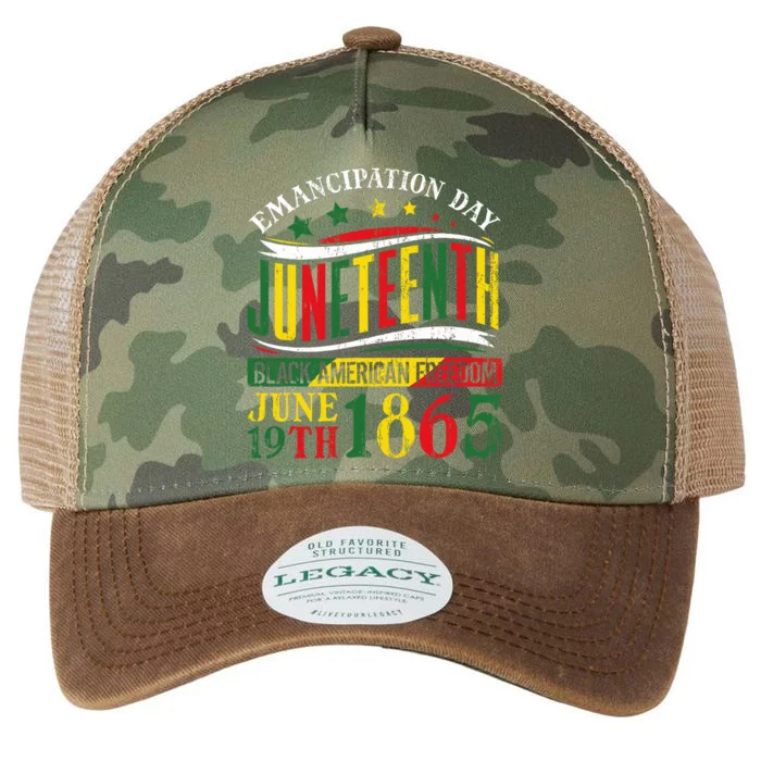 Juneteenth Black History Celebrating Black Freedom 1865 Legacy Tie Dye Trucker Hat