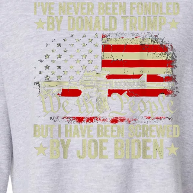 Joe Biden Has Screwed Me Cropped Pullover Crew