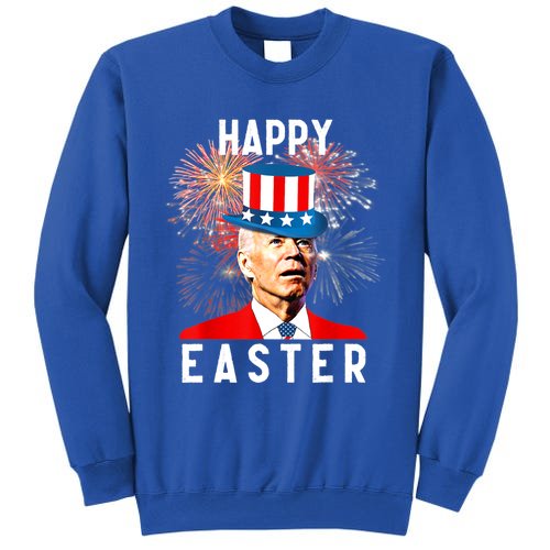 Joe Biden Happy Easter For Funny 4th Of July Tall Sweatshirt
