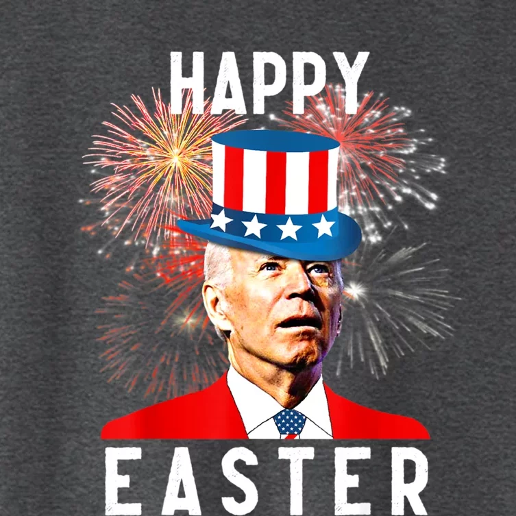 Joe Biden Happy Easter For Funny 4th Of July Women's Crop Top Tee