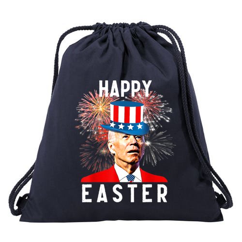 Joe Biden Happy Easter For Funny 4th Of July Drawstring Bag