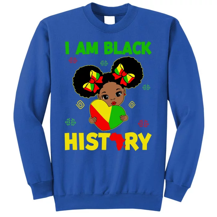 Juneteenth Black History Month I Am Black History Gift Sweatshirt