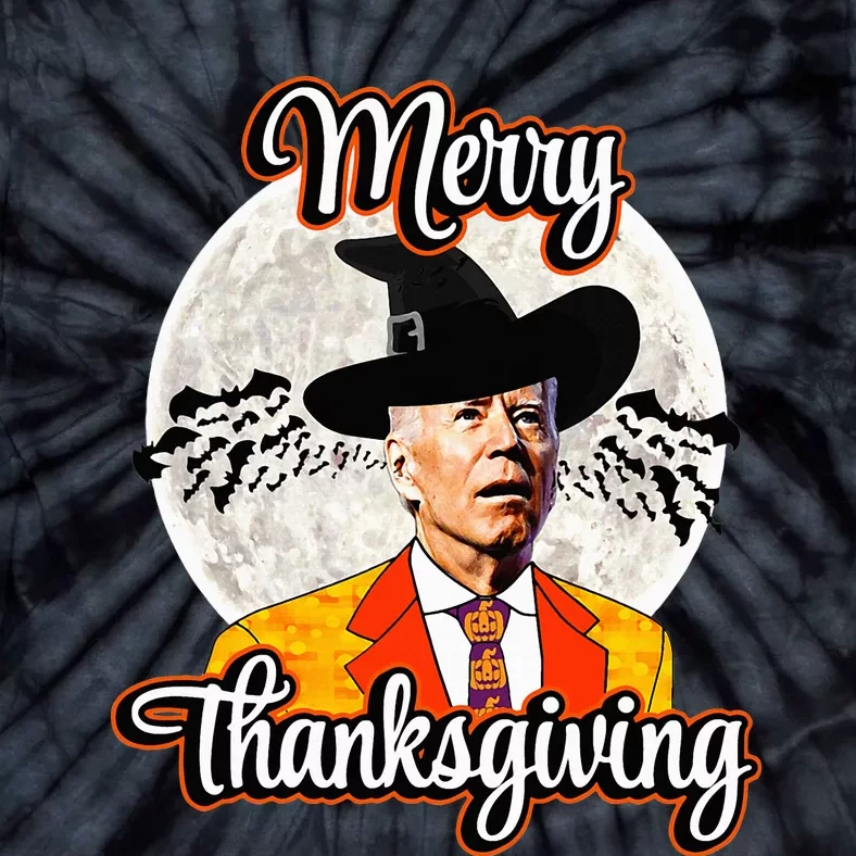 Joe Biden Halloween Costume Confused For Thanksgiving Tie-Dye T-Shirt