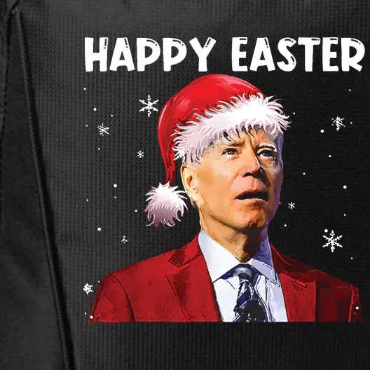 Joe Biden Happy Easter Funny Christmas City Backpack