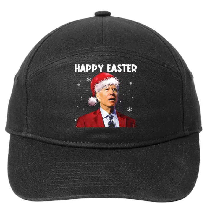 Joe Biden Happy Easter Funny Christmas 7-Panel Snapback Hat