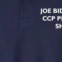 Joe Biden is a CCP Piece of Softstyle Adult Sport Polo